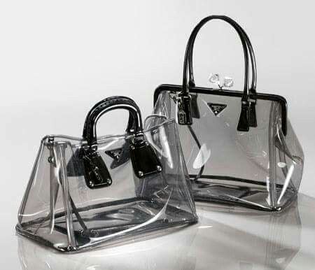 prada clear bag|prada handbag clearance.